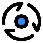 One Third Rotation SVG Icon